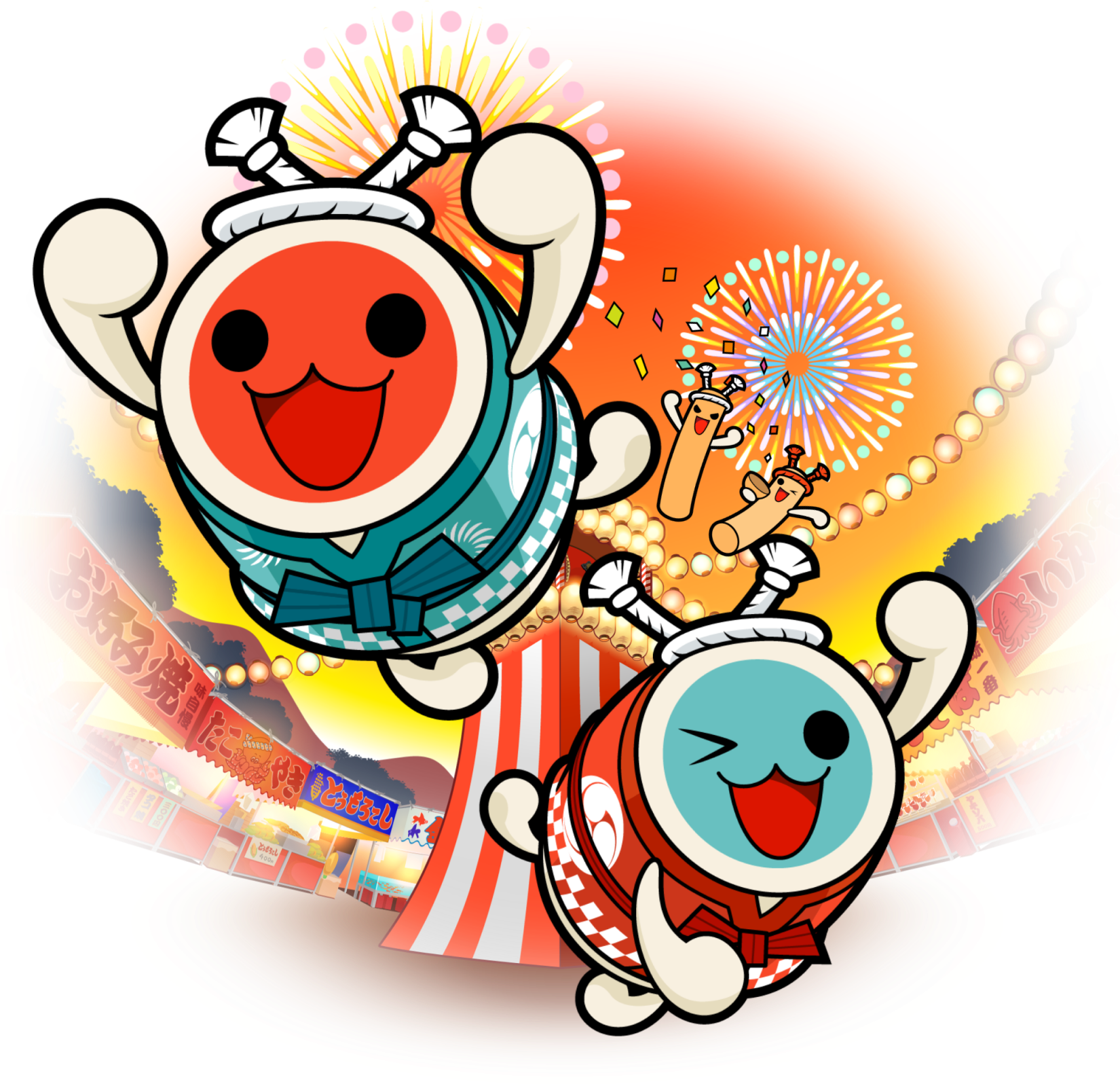 お祭り騒ぎだドン！