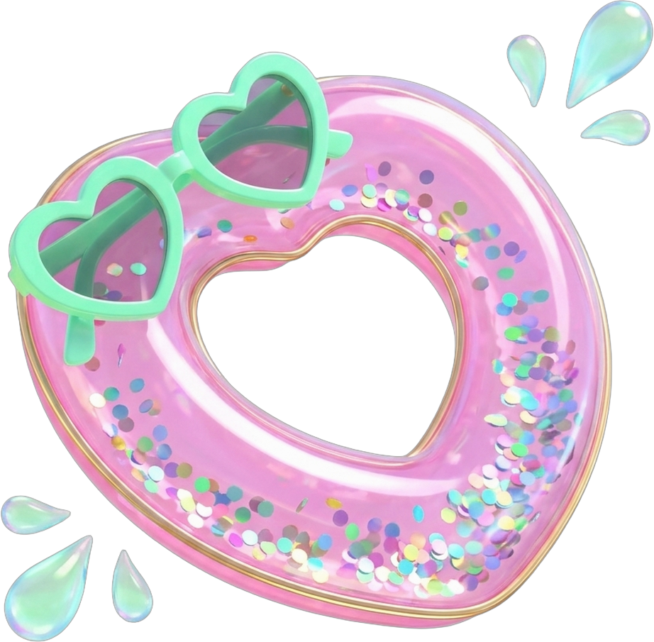ひんやり浮き輪