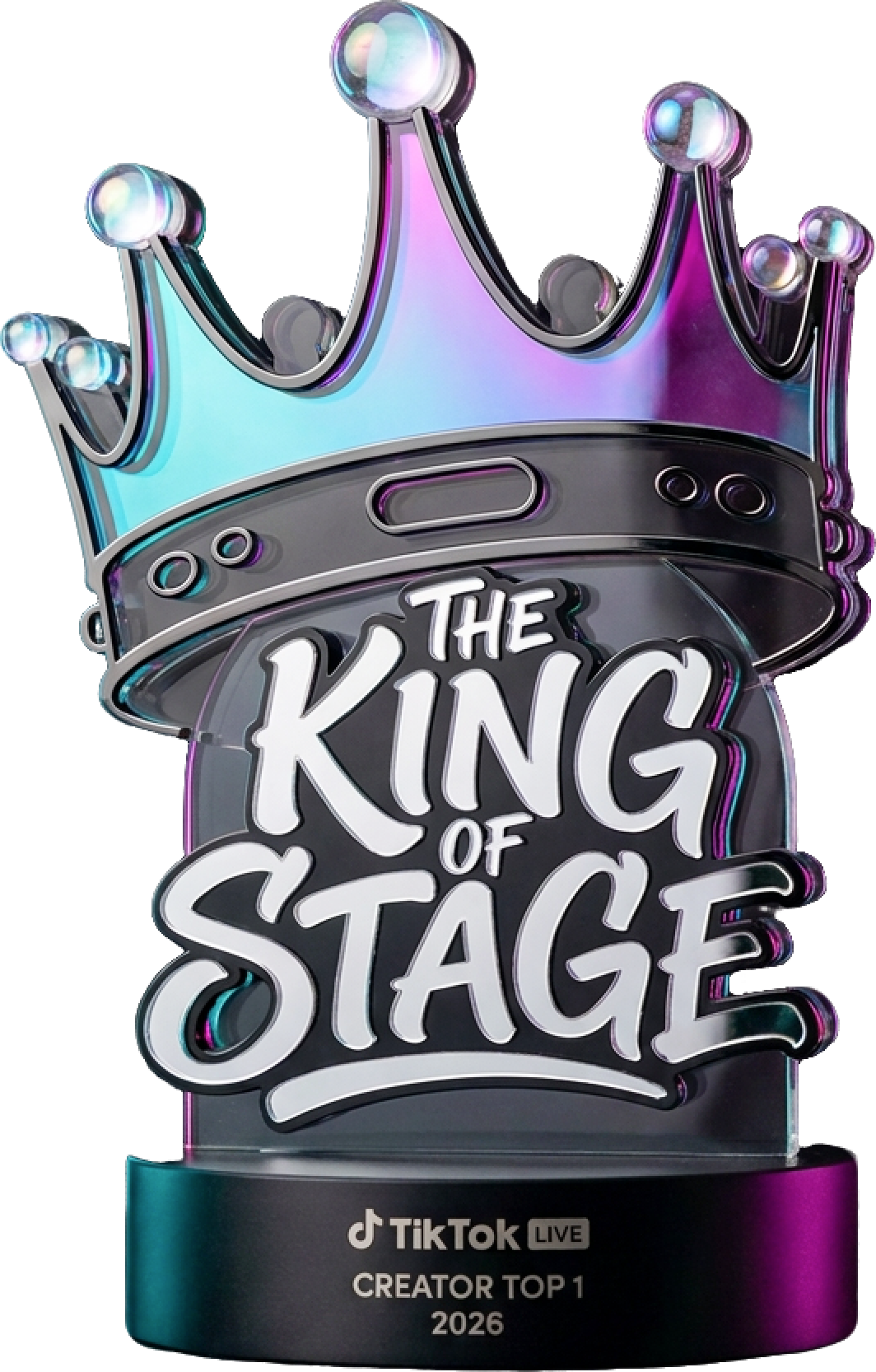 第4回「The King of Stage」名入りレジェンズ盾