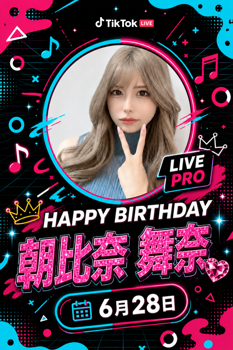 誕生日・記念日特典（LIVE Roomバナー）過去事例
